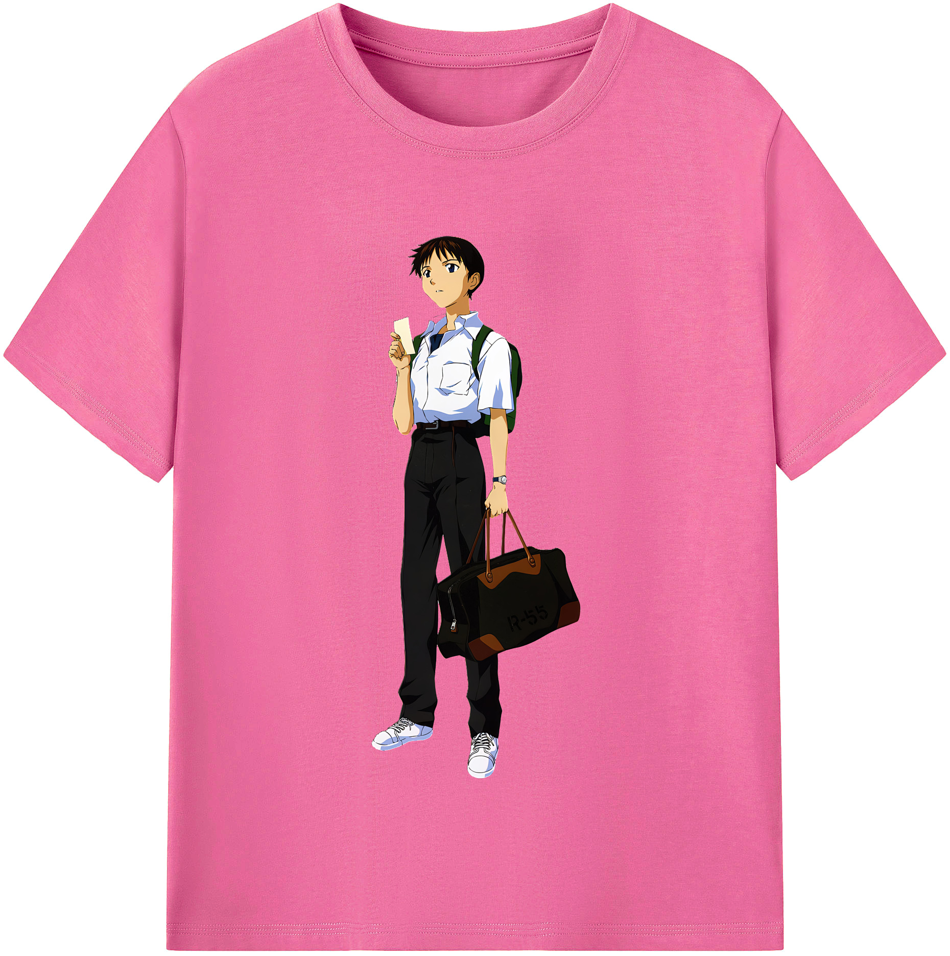 （画像用） EVA 新世紀エヴァンゲリオン レディースカジュアルプリントTシャツ（綿100％）